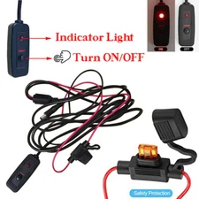 ON/OFF Power Switch Cable Replace For LED Light Car Motorcycle Glow Neon Strip