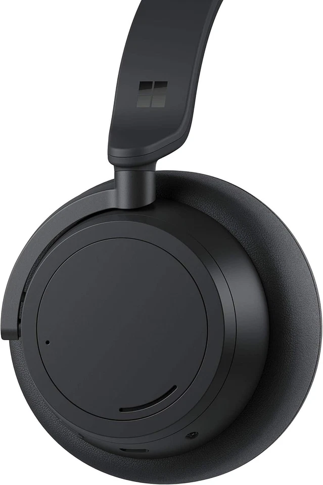 Microsoft Surface Headphones 2 Black Noise Cancelling Bluetooth Wireless New - Image 4 of 4