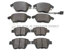Front And Rear Brake Pads For VW Golf Mk6 2.0 GTi 35 09-12 (Disc Size 312 + 272)