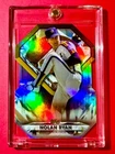 Nolan Ryan RARE DIECUT REFRACTOR TOPPS DIAMOND GREATS HOUSTON ASTROS CARD - MINT
