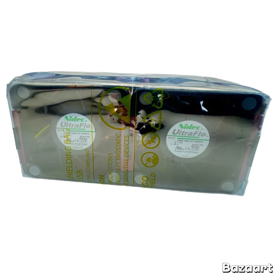 Nidec UltraFlo V60E12BS1A7-09A032 High-Performance 12V Server Cooling Fan - Image 2 of 4