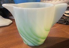 Akro Green Marble Pitcher