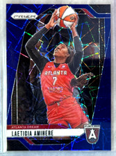 Laeticia Amihere 2024 Panini Prizm WNBA Blue Velocity Prizm Card-#54  Dream