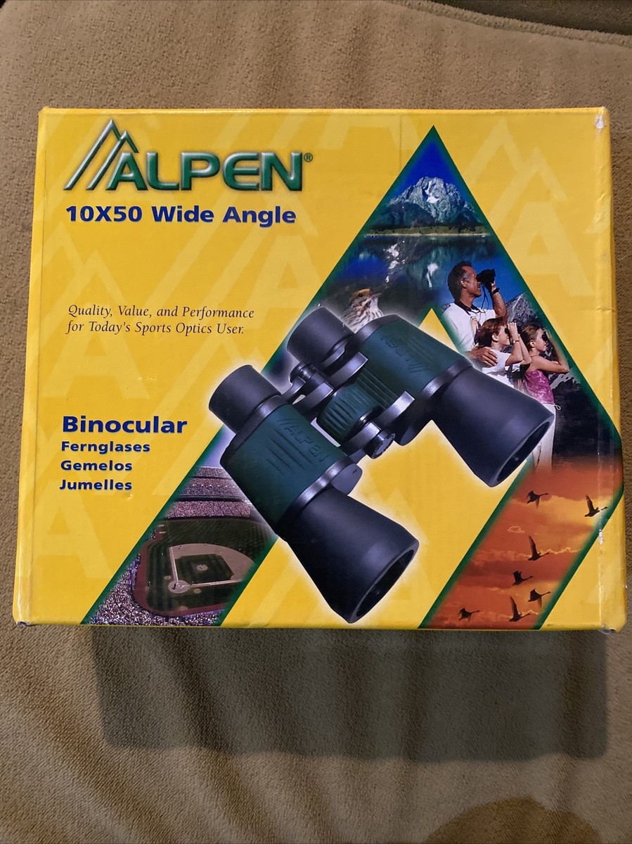 Alpen Optics Wide Angle 10x50 Model 112 Binoculars