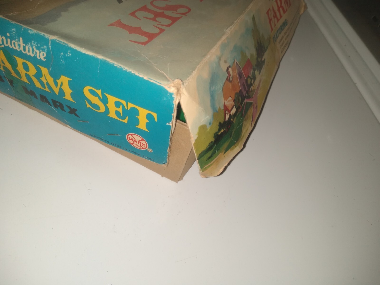 Vintage Marx Miniature Farm Set Louis Marx Miniature Farm Set eBay