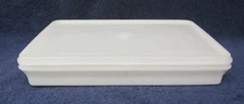 Vtg Tupperware Sheer Clear Rectangle Storage Container 794  Bacon Deli Snacks