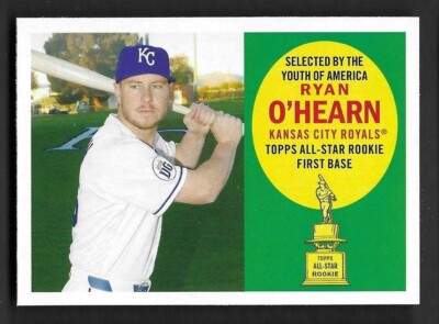 2020 Topps Archives '60 Topps All-Star Rookies #60ARRO Ryan O'Hearn Royals