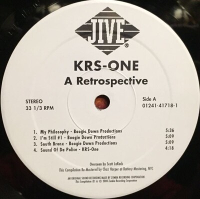 KRS-One / A Retrospective 12