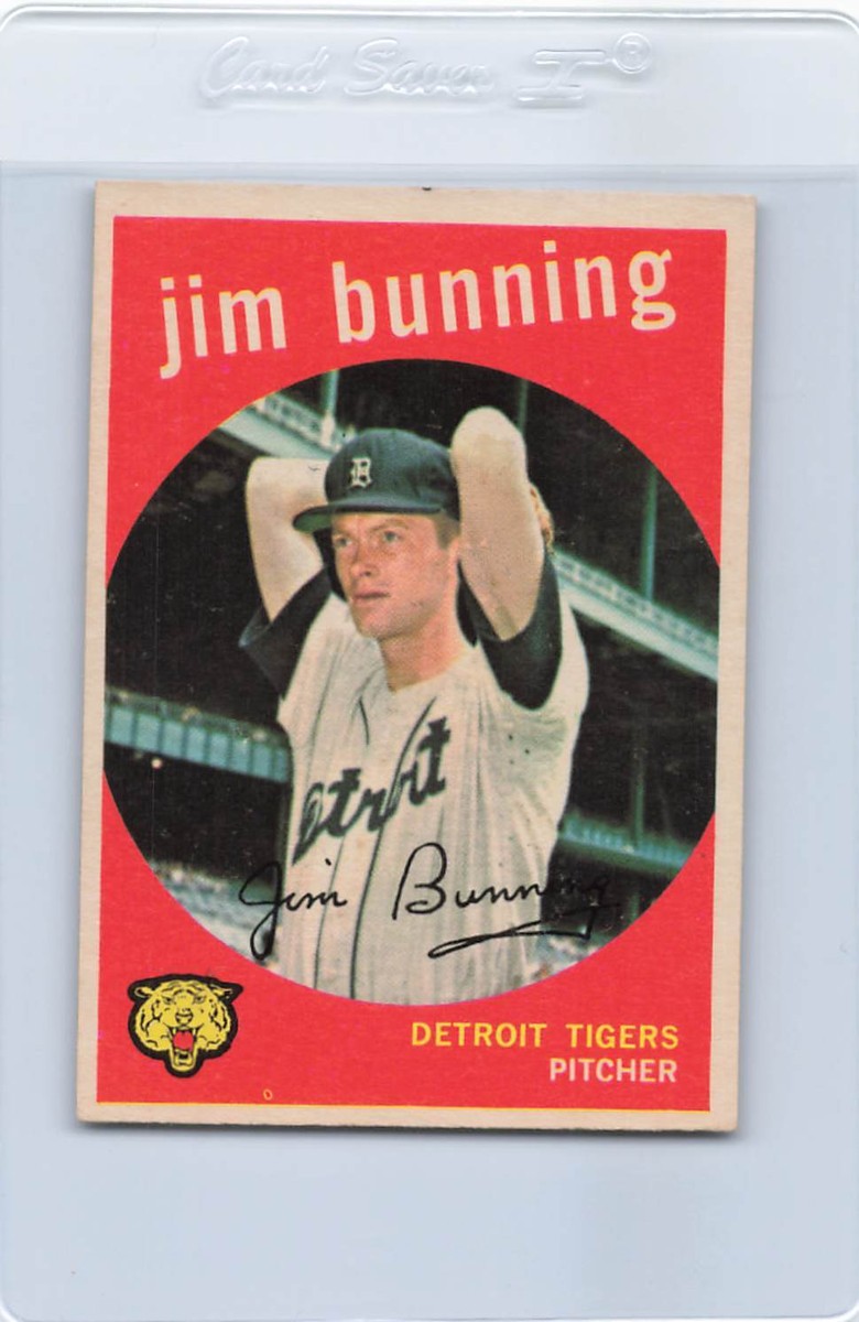 1959 Topps #149 Jim Bunning Tigers NM *7519 | eBay