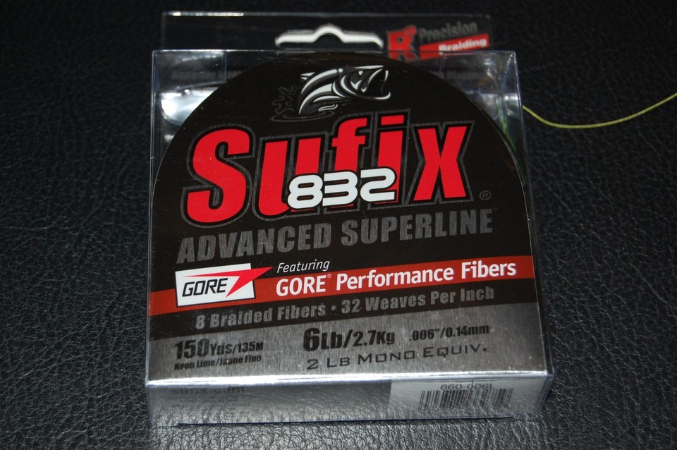 Sufix Braided 832 Advanced Superline