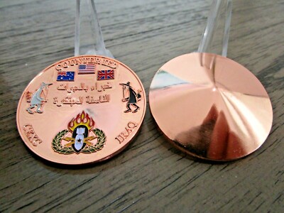 CEXC Counter IED EOD Task Force Combine Explosive Cell Spy vs Spy Challenge Coin