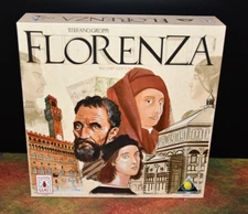 FLORENZA 2nd Edition Board Game by Placentia / Golden Egg Games VG+ Sleeved