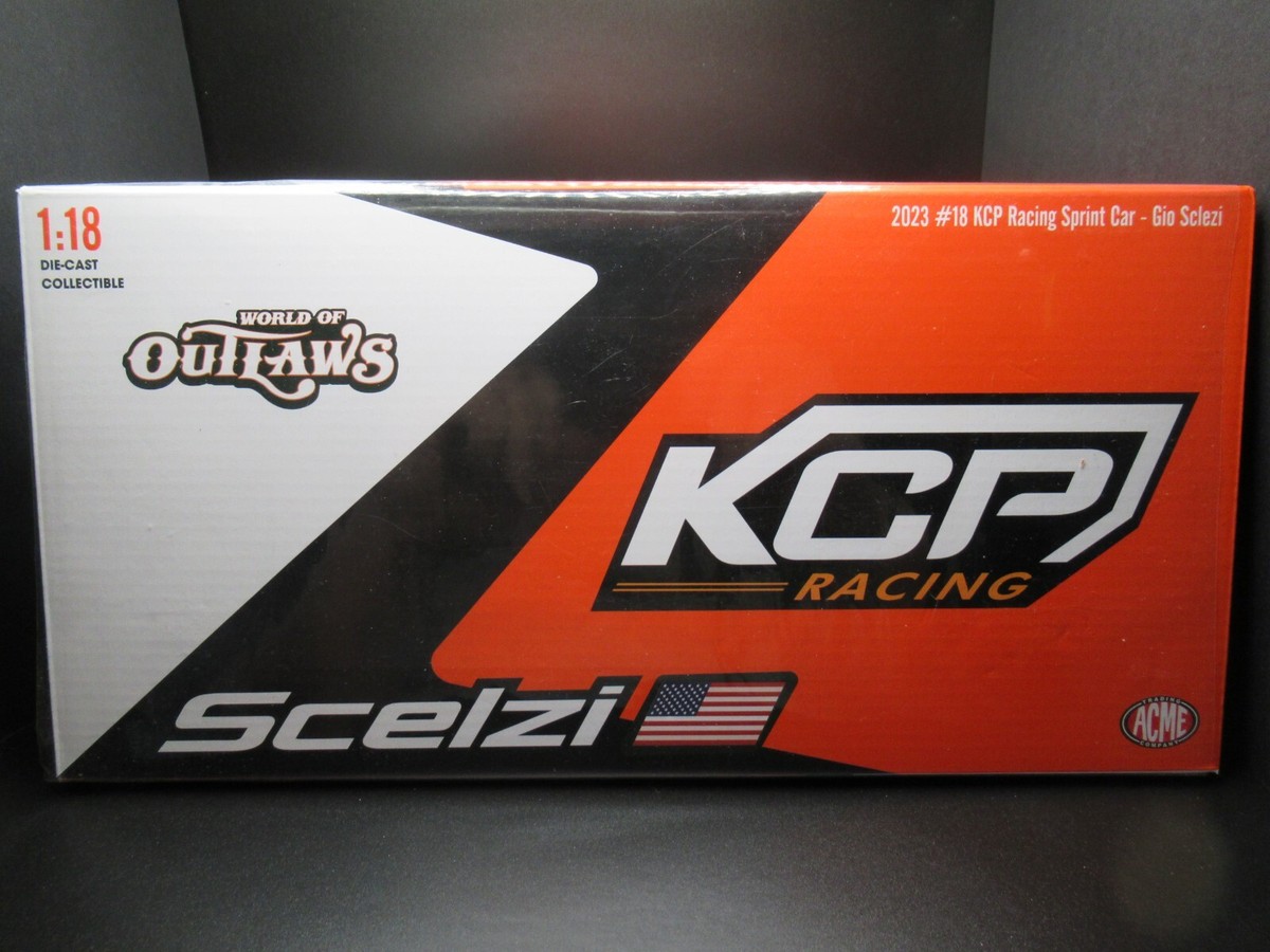 2023 GIO SCELZI KCP # 18 RACING 1:18 ACME HIGH LIMIT WORLD OUTLAWS
