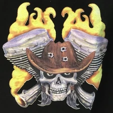 Engine Joes Cycle Service Renegade Classics Biker Outlet Long Sleeve T shirt XL