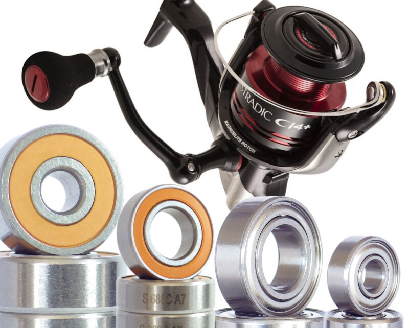 Shimano Stradic CI4+4000FA Bearing Kits - Stainless Steel