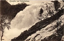 CPA AK NORWAY Kjosefos ved Vatnahalsen (257864)