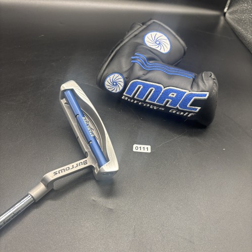 BRUCE BURROWS ION III Stabilizer 34” Putter Steel Shaft Mac Grip With Headcover