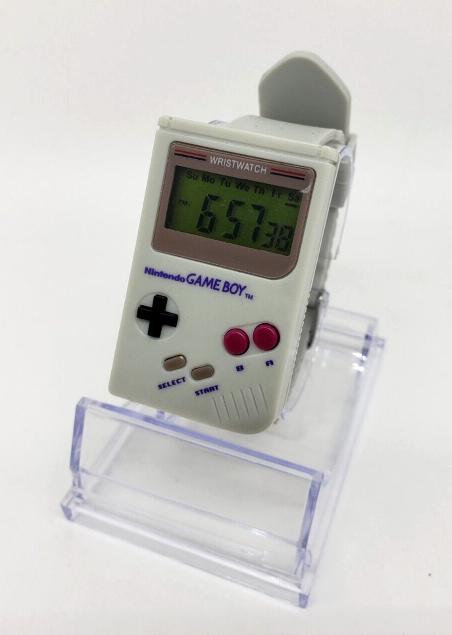 Nintendo GAMEBOY DIGITAL Wristwatch Super Mario Sounds Retro 80's/90's