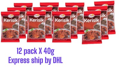 Akasa Kerisik Kelapa / Coconut Paste (40 g x12 packs) suitable for rendang (DHL)