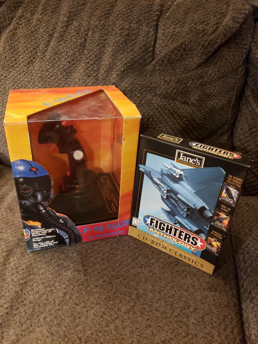 【ジャンク品】PCジョイスティック Thrustmaster F-16 FLCS Vintage THRUSTMASTER F16 FLCS Flight Stick Joystick Limited