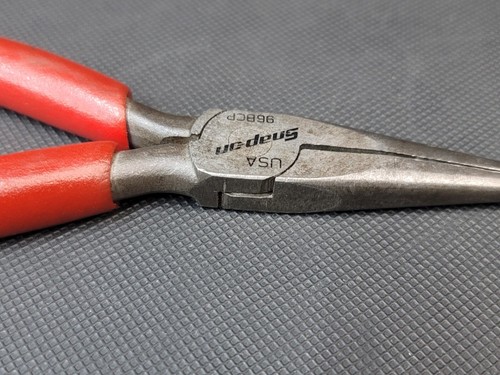 Snap on 96BCP 7" Long Needle Nose Pliers Soft Grip USA - Bild 9 von 14