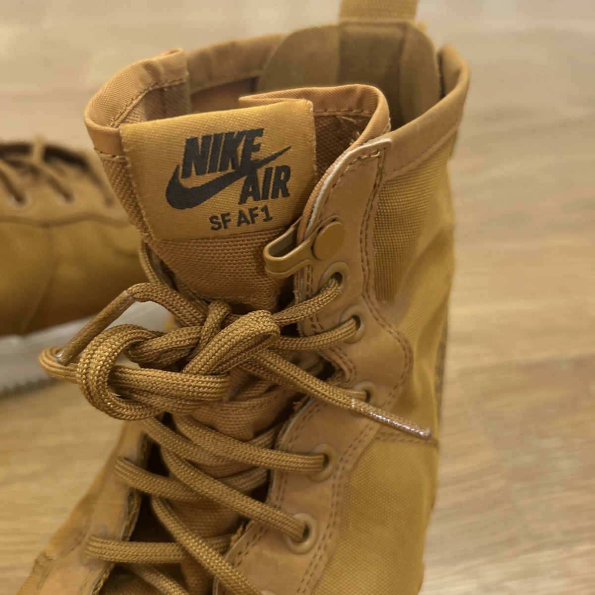 Size 11 - Nike SF Air Force 1 Mid Desert Ochre for sale