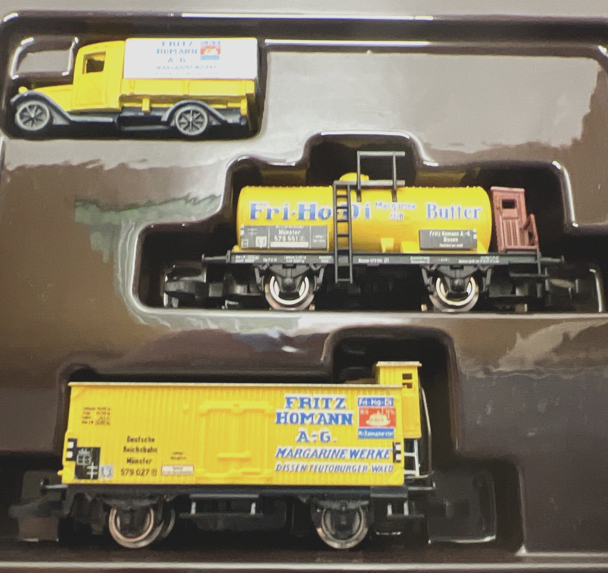 MARKLIN Z MINI CLUB 82507 FRITZ HOMANN FREIGHT CARS - LNIB | eBay