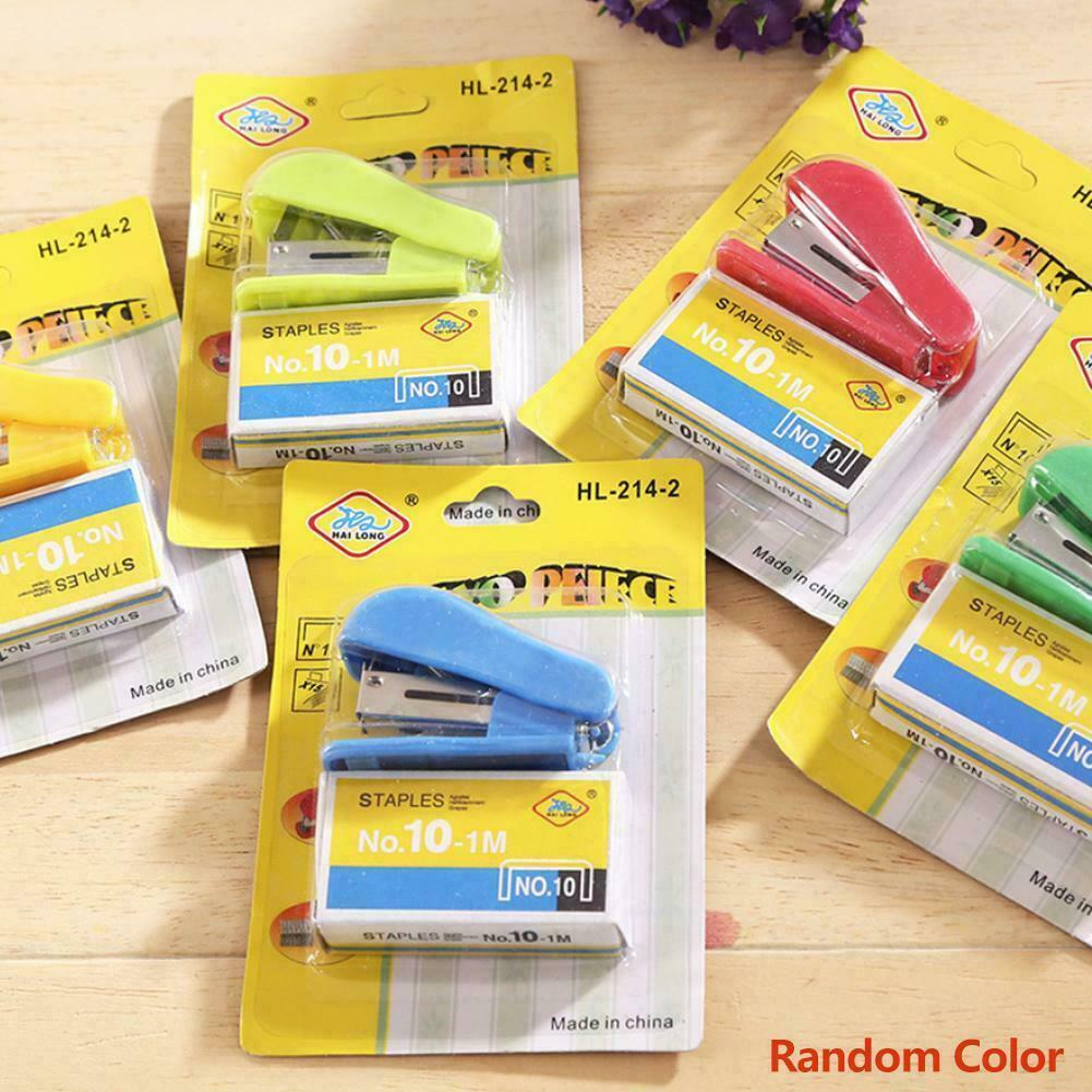 Super Mini Stapler for Office Supplies Compact Binding Tool Z9G9-image