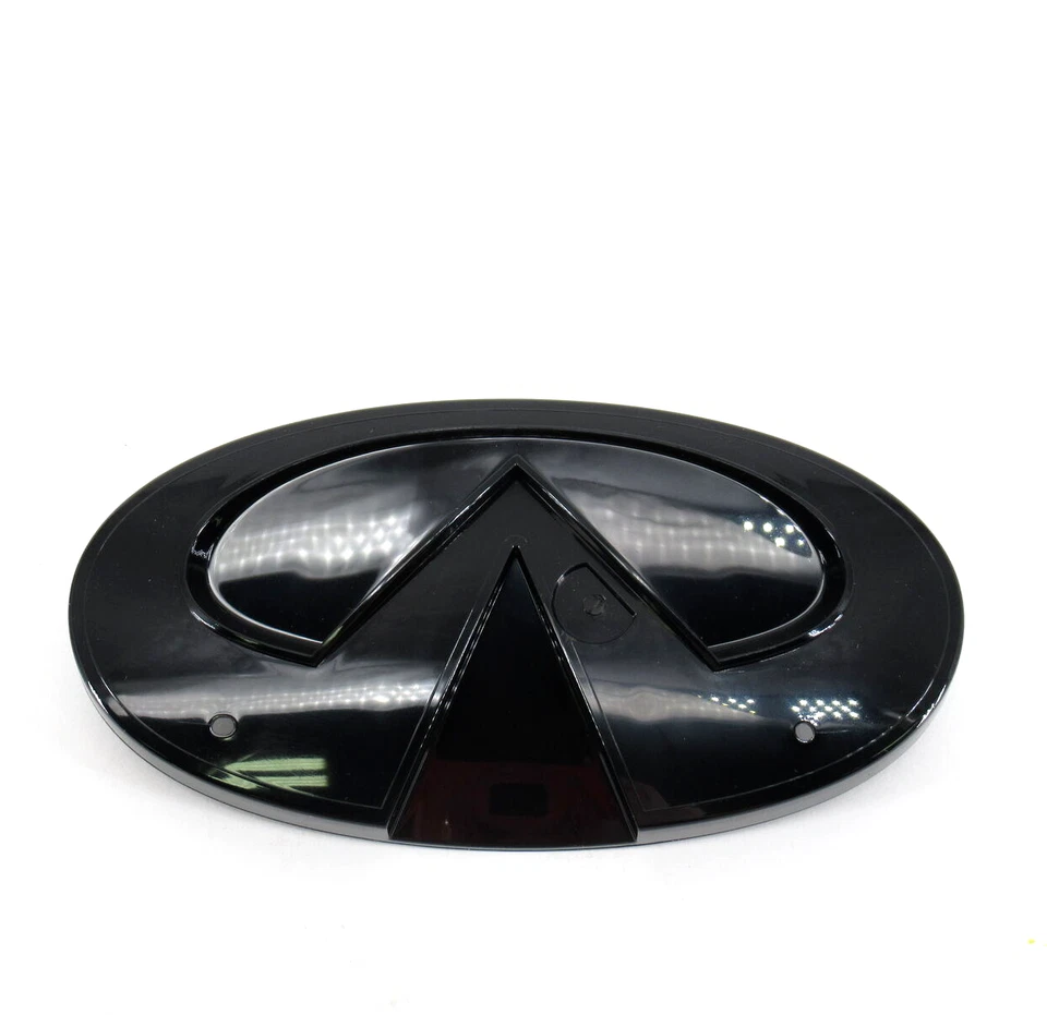 Original OEM Nissan Infiniti 62866-4AM0B emblema base 2015-2017 Q70 y Q70L Foto 2 de 4