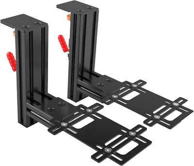 Meza Mount-Set of 2 Heavy Duty Hotas Desk Mounts Compatible with Thrustmaster