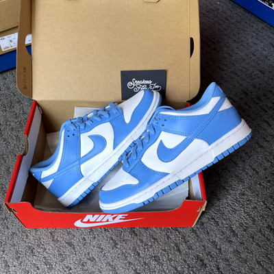 Nike Dunk Low UNC (GS) UK5 - CW1590-103