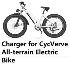   AC Adapter fast 5A battery Charger for CycVerve All-terrain Electric Bike