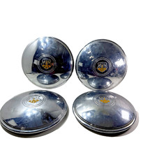 Estate Vintage 4x Dog Dish 8 Hub Cap Oldsmobile Replacement Overall Approx. 10