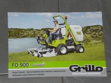 GRILLO FD 900 depliant tosaerba anteriore professionale del 02/2021 (8587 )