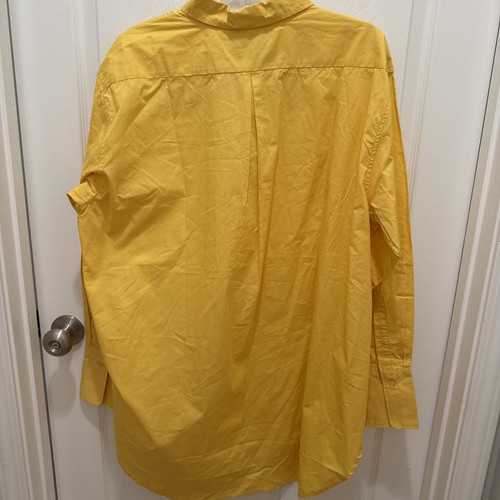 Anthropologie Blanca Top Gr. Medium/Large gelb Buttondown Shirtkleid $ 270 - Bild 8 von 8