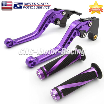 For Kawasaki NINJA 300R Z300 2013-2018 CNC Brake Clutch Levers & Grips 2017 2016
