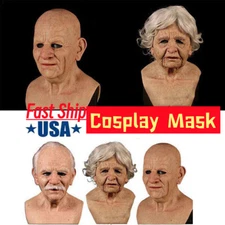 Mask Cosplay for Men Women Halloween Full Face Mask Fit Music Festival Party USA