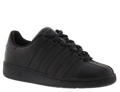 black leather k swiss