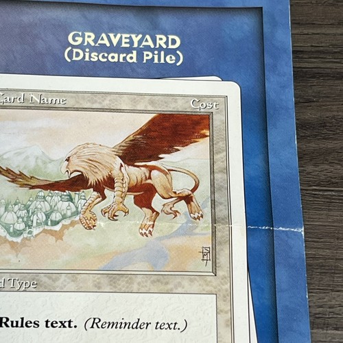 Vintage 1993-1999 Magic The Gathering Promo Playmat B Paper Leaflet Premade Set - Picture 6 of 22