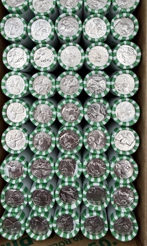 2026 D Denver SemiQ Uncirculated Dime $5 Roll 50 Coins - IN HAND