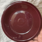 Fiestaware Claret 7 1/4" Classic Rimmed Salad Plate  Excellent! Retired! Fiesta — photo 1