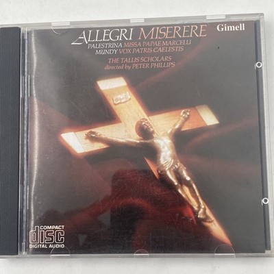 Gimell THE TALLIS SCHOLARS ALLEGRI: MISERERE(b64/9) Free Postage