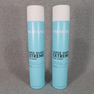 Pravana Nevo Super Shape Extreme Hair Spray 10.6 oz  Strong Hold Lot of 2