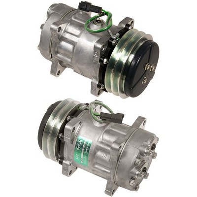 New OEM Sanden 6035 SD7H15 Compressor 24V Fits: Volvo Excavators & Wheel Loaders