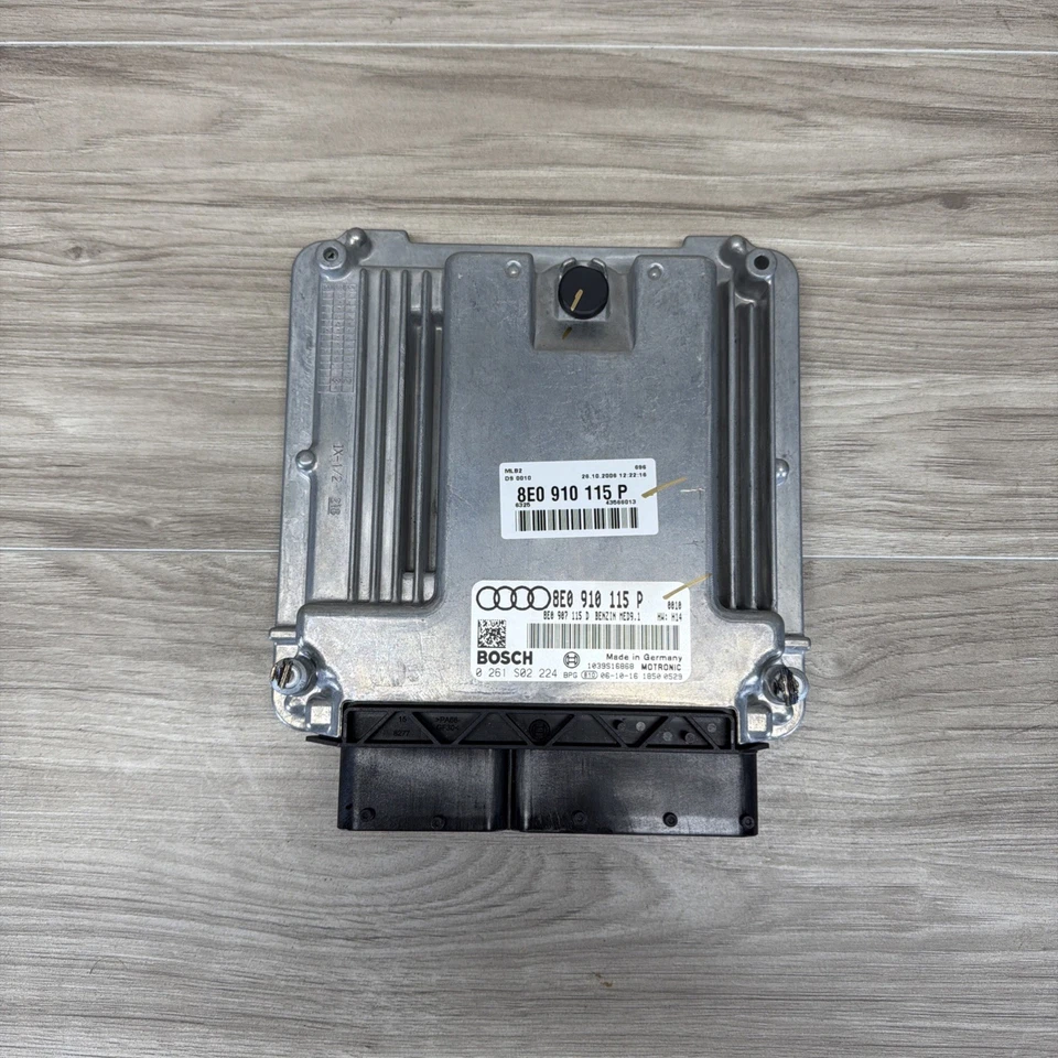 Audi A4 Quattro 2.0T 2006-2008 - ECM motor ecu ordenador 8E0 910 115 P Foto 2 de 4