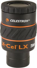 Celestron X-Cel LX 25Mm Eyepiece for Telescopes - Wide Low-Power Views
