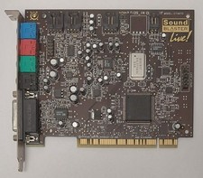 Creative Sound Blaster Live! Scheda audio PCI (CT4670, EMU10K1, retrò, 1998)