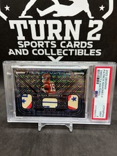 2022 Panini Obsidian PATRICK MAHOMES Trifecta Material 1/1 One of One PSA 9
