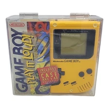 Rebuilt Nintendo Gameboy YELLOW Play It Loud! Edition DMG-01 Complete CIB - READ