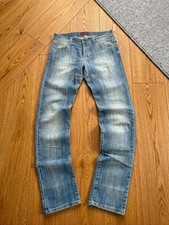 Siviglia Jeans uomo 46 regular denim blu lavaggio chiaro 5 tasche dritti
